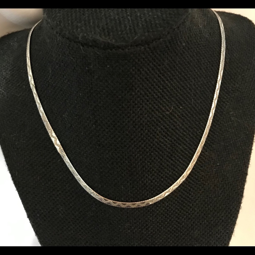 Vintage sterling silver chain